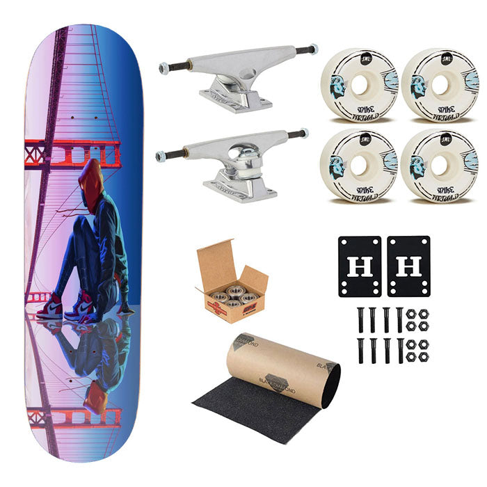 Spiderman On Behance Skateboard Complete Board 8.0" X 31.75"