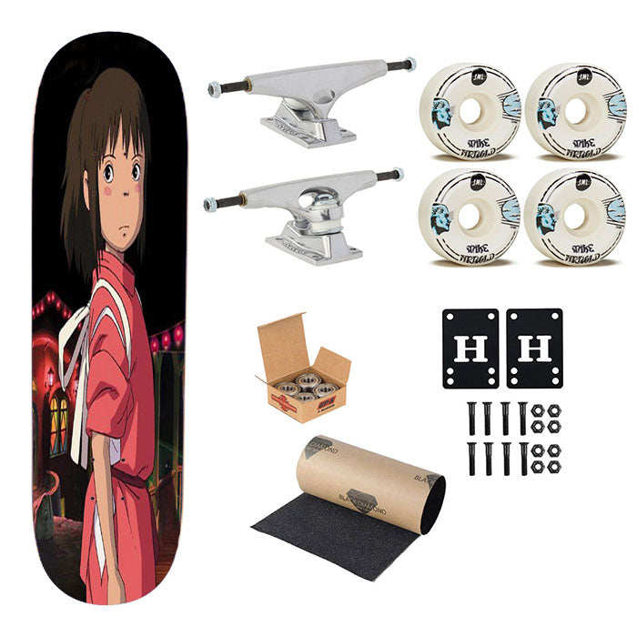 Spirited Away Anime Skateboard Complete Board 8.0" X 31.75"