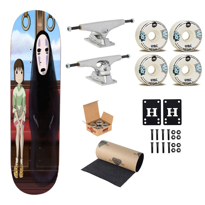 Spirited Away Train Skateboard Complete Board 8.0" X 31.75"