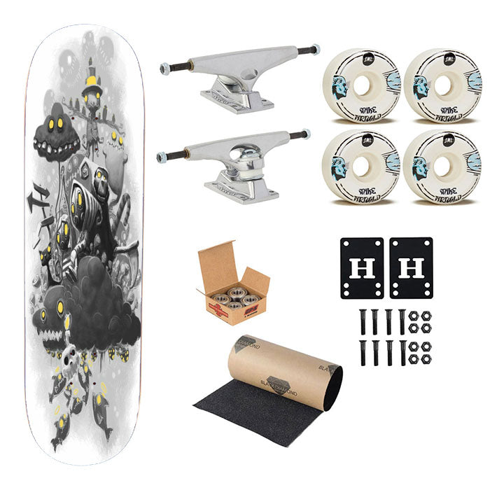 Spirkle Wine Skateboard Complete Board 8.0" X 31.75"