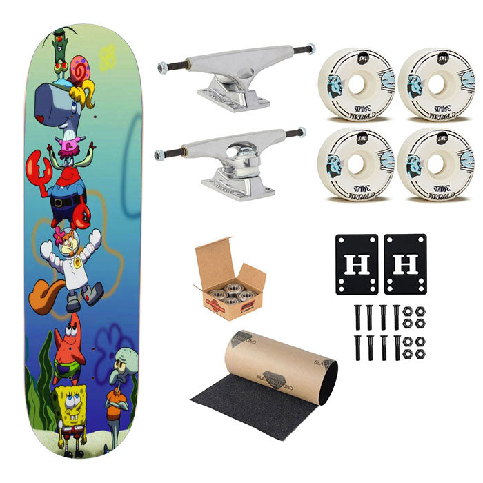 Spongbob Skateboard Complete Board 8.0" X 31.75"