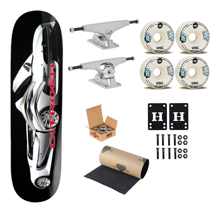 Sport Car Citroen Gt Concept Skateboard Complete Board 8.0" X 31.75"