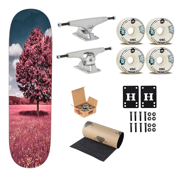 Spring Skateboard Complete Board 8.0" X 31.75"