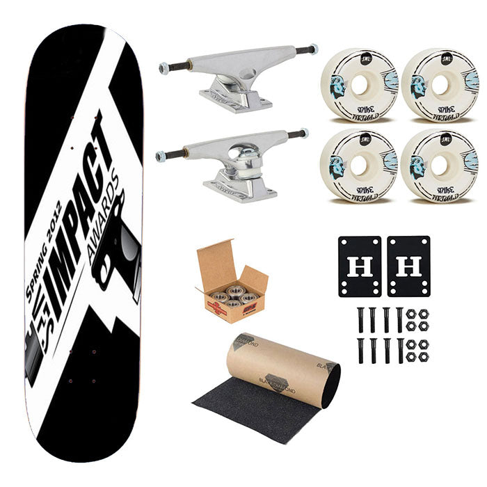 Spring 01 Vfs Impact Awar Skateboard Complete Board 8.0" X 31.75"