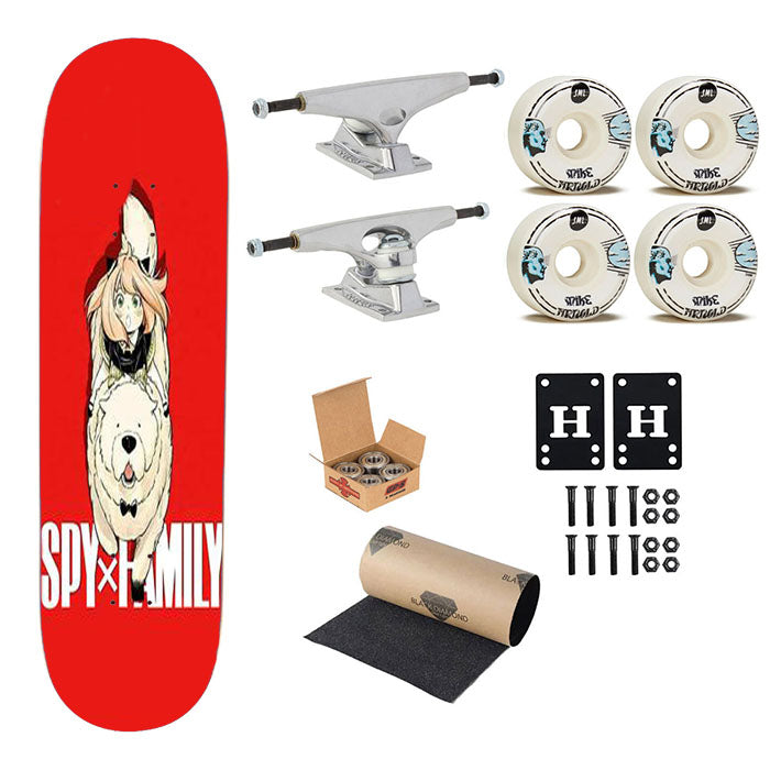 Spy X Family Anya And Bond Skateboard Complete Board 8.0" X 31.75"
