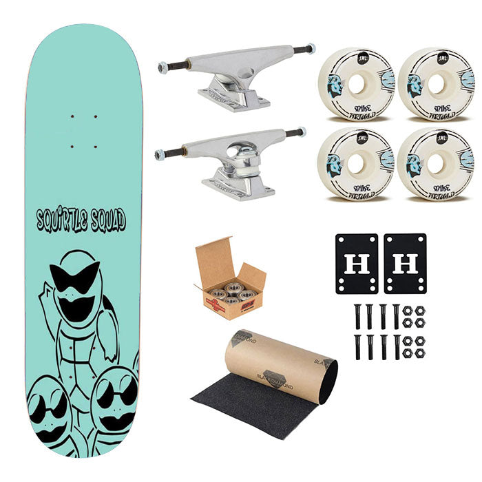 Squirtle Squad Skateboard Complete Board 8.0" X 31.75"