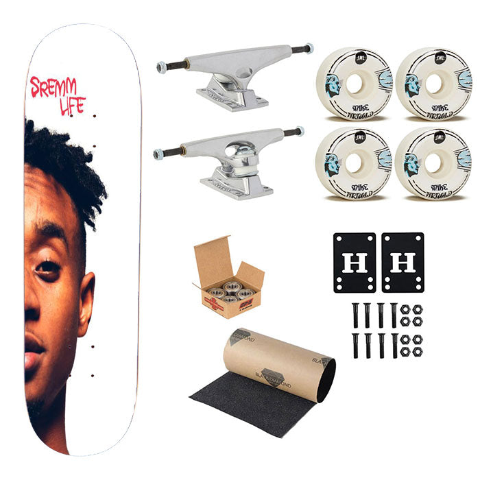 Srem Life Skateboard Complete Board 8.0" X 31.75"