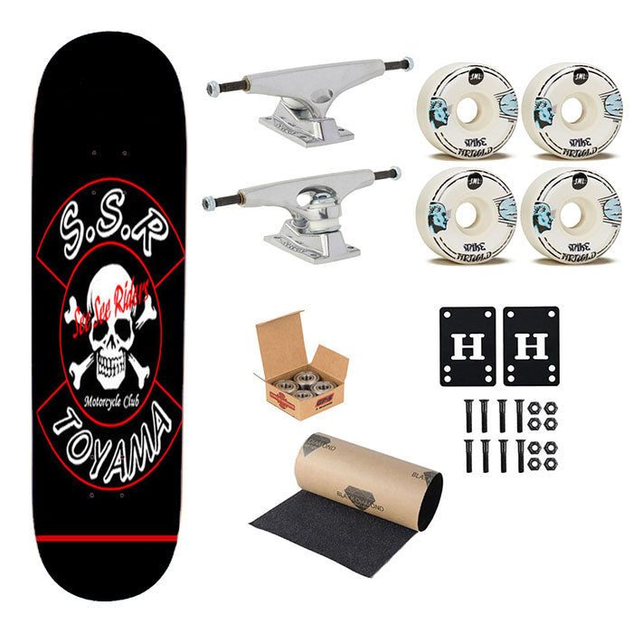 Ssr Toyama Skateboard Complete Board 8.0" X 31.75"