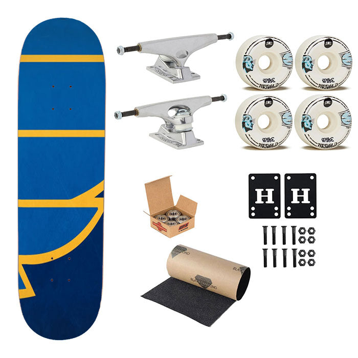 St Louis Blues Design Skateboard Complete Board 8.0" X 31.75"