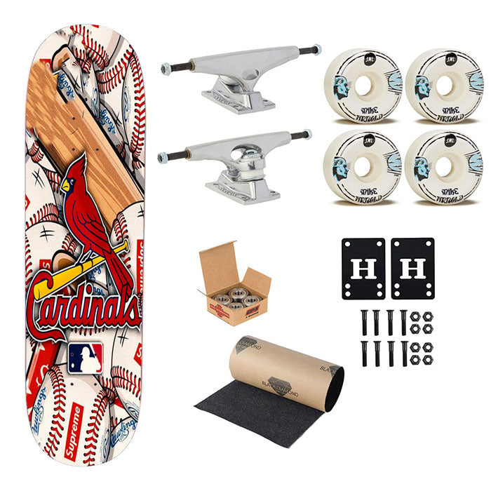St Louis Cardinals Baseball The Best Skateboard Complete Board 8.0" X 31.75"