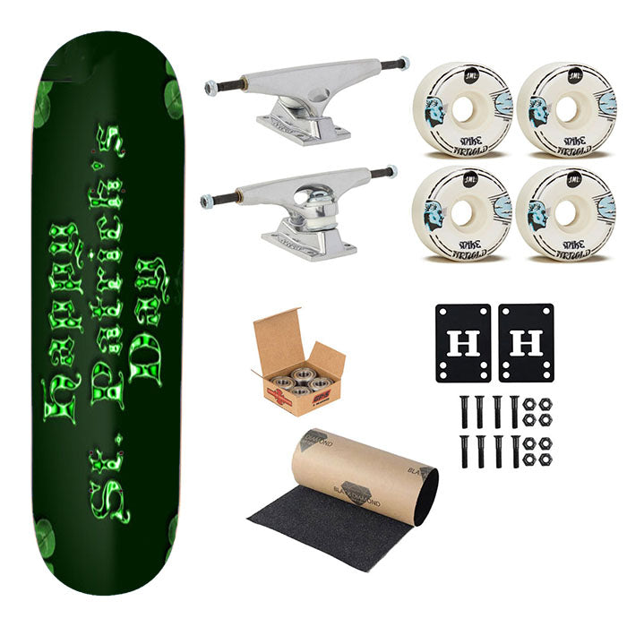 St Patricks Day Icon Skateboard Complete Board 8.0" X 31.75"