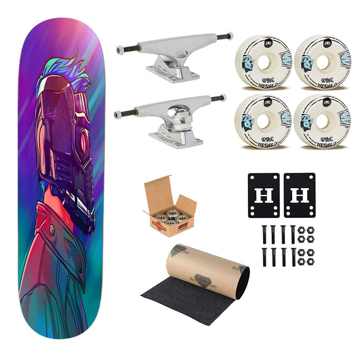 Star Lord Skateboard Complete Board 8.0" X 31.75"