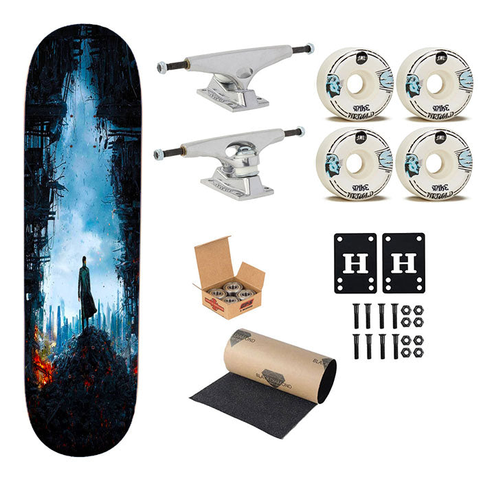 Star Trek Into Darkness Skateboard Complete Board 8.0" X 31.75"