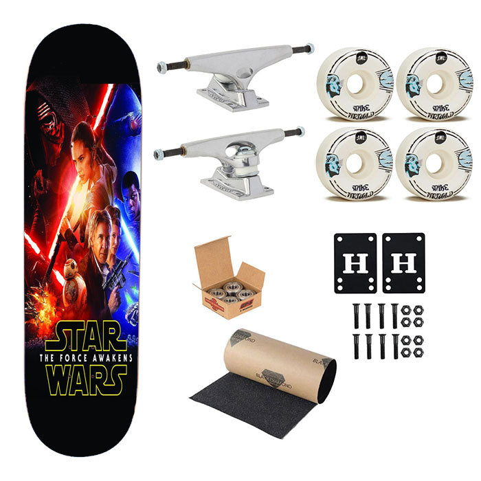 Star Wars Skateboard Complete Board 8.0" X 31.75"