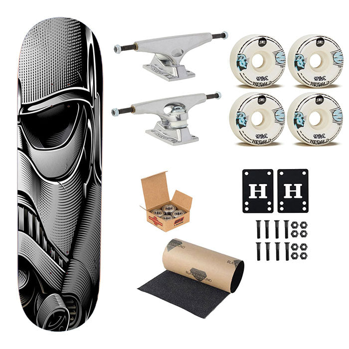 Star Wars Stormtrooper Star Wars Skateboard Complete Board 8.0" X 31.75"
