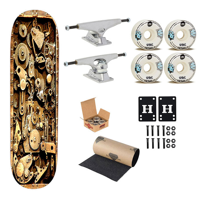 Steampunk 2 Skateboard Complete Board 8.0" X 31.75"