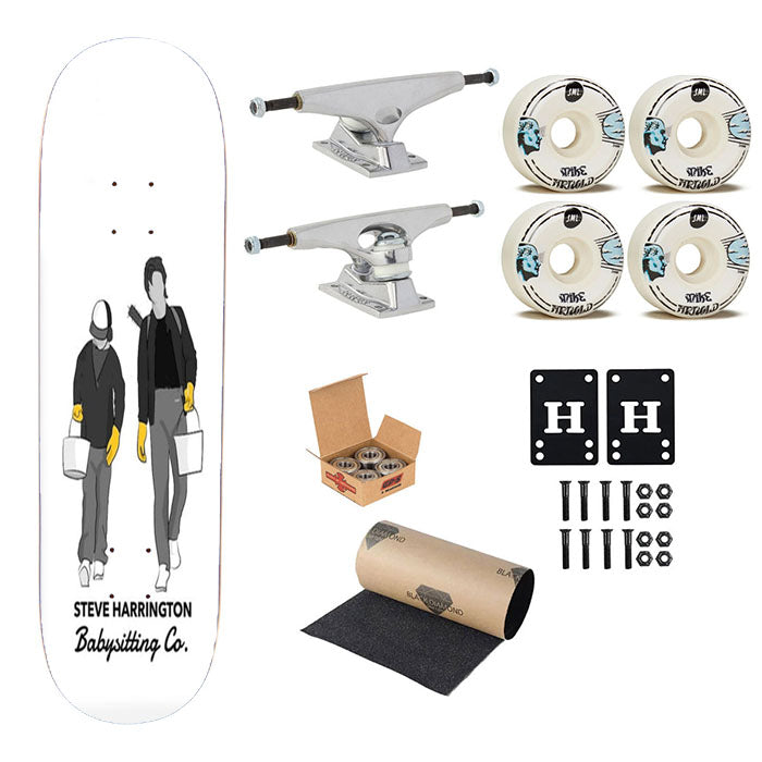 Steve Harrington Babysitting Co Skateboard Complete Board 8.0" X 31.75"