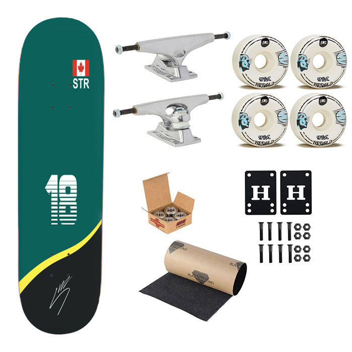 Stroll - F1 Skateboard Complete Board 8.0" X 31.75"