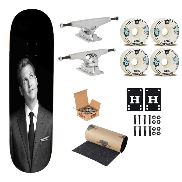 Suits Harvey Specter Cool Skateboard Complete Board 8.0" X 31.75"