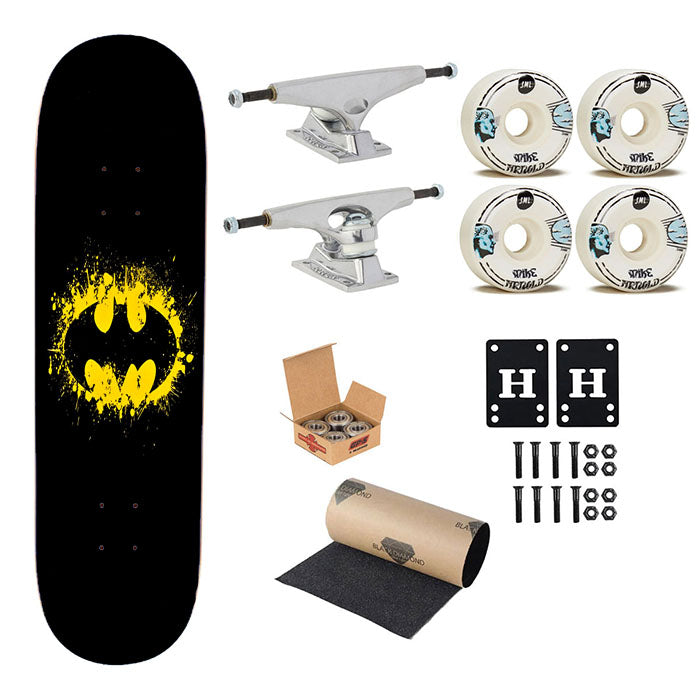Super Hero Grafity Batman Skateboard Complete Board 8.0" X 31.75"