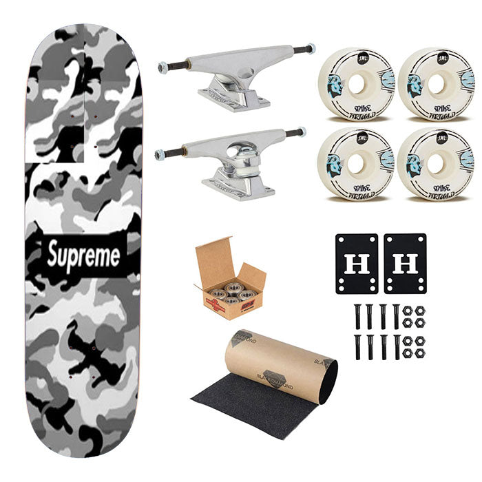 Supreme Hypebeast Skateboard Complete Board 8.0" X 31.75"