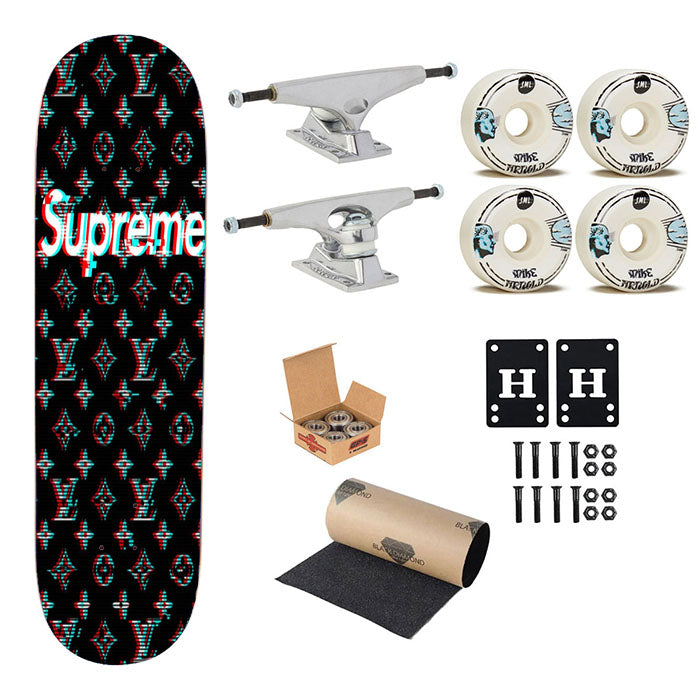 Supreme Lv Skateboard Complete Board 8.0" X 31.75"