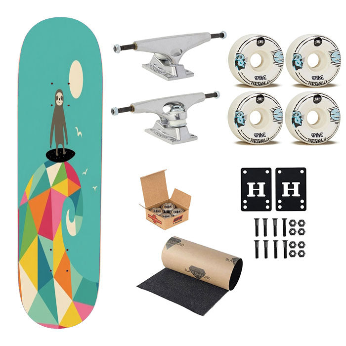 Surfs Up Skateboard Complete Board 8.0" X 31.75"