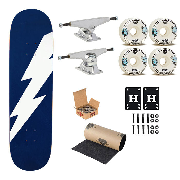 Tampa Bay Lightning Thunder Skateboard Complete Board 8.0" X 31.75"