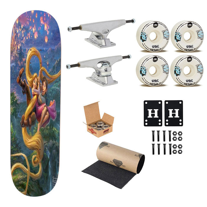 Tangled Up In Love Skateboard Complete Board 8.0" X 31.75"