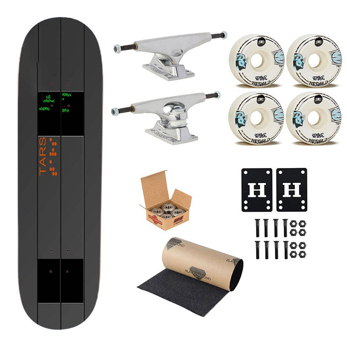 Tars Interstellar Skateboard Complete Board 8.0" X 31.75"