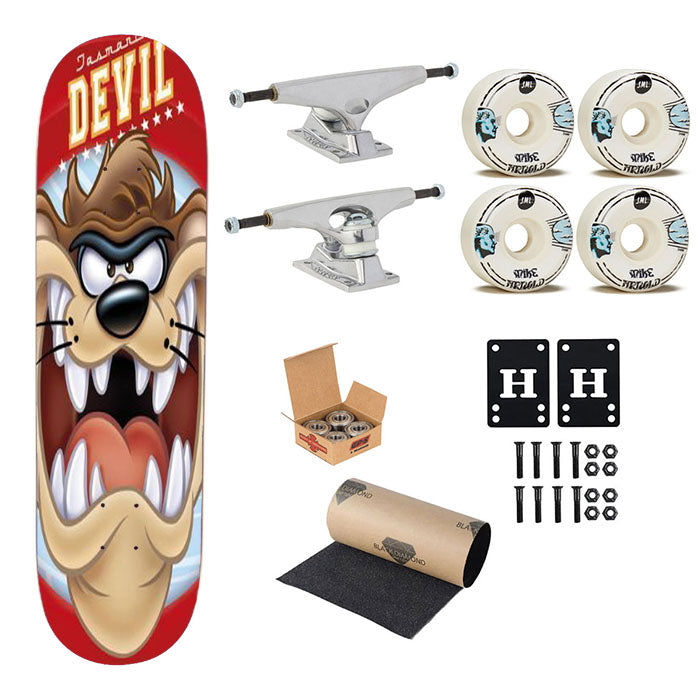 Tasmanian Devil Skateboard Complete Board 8.0" X 31.75"