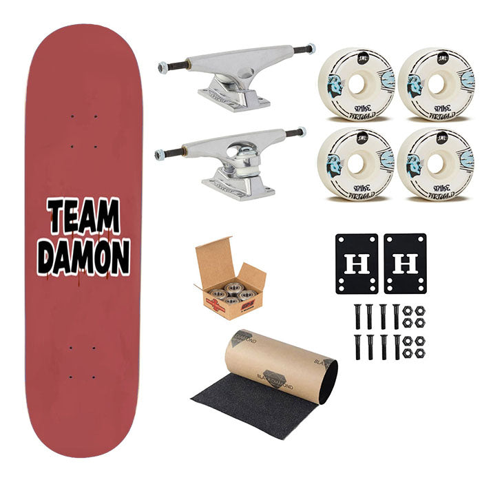 Team Damon - Vd Skateboard Complete Board 8.0" X 31.75"