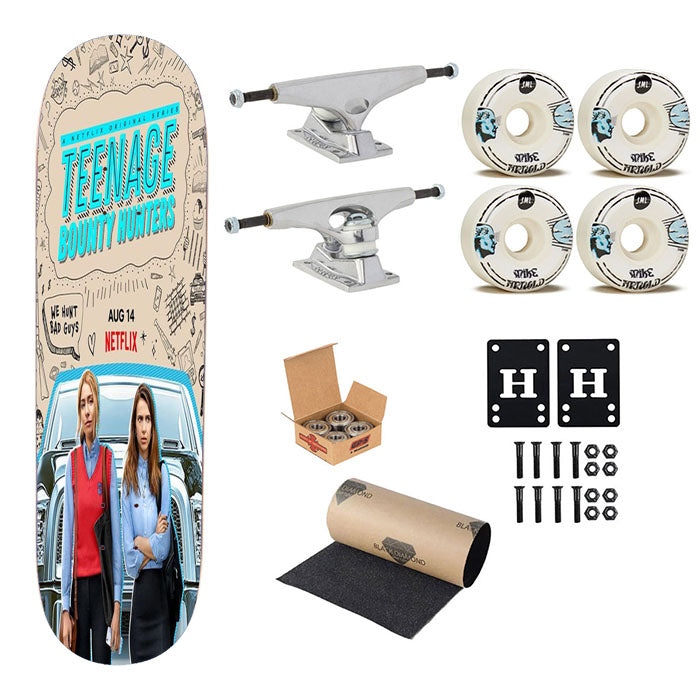 Teenage Bounty Hunters Movie Skateboard Complete Board 8.0" X 31.75"