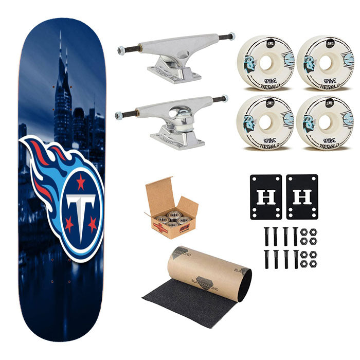 Tennessee Titans Skateboard Complete Board 8.0" X 31.75"