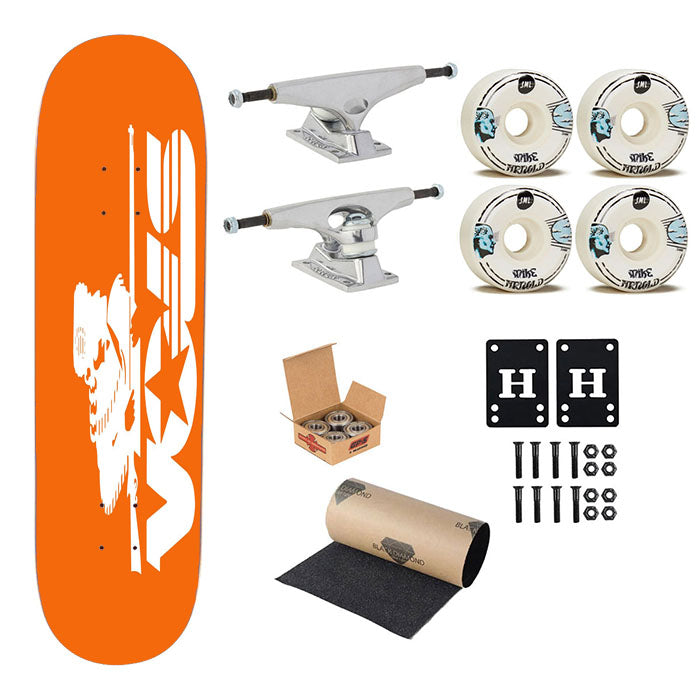 Tennessee Volunteers Vols 4 Skateboard Complete Board 8.0" X 31.75"