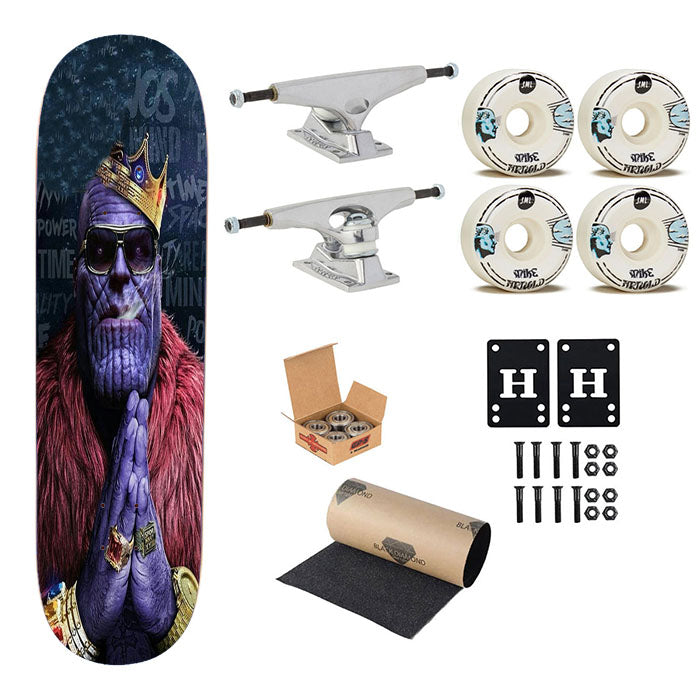 Thanos New Skateboard Complete Board 8.0" X 31.75"