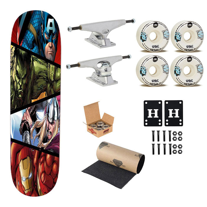 The Avengers Skateboard Complete Board 8.0" X 31.75"