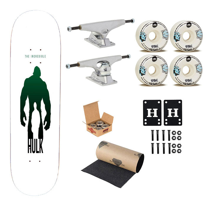 The Avengers - Hulk Poster Skateboard Complete Board 8.0" X 31.75"