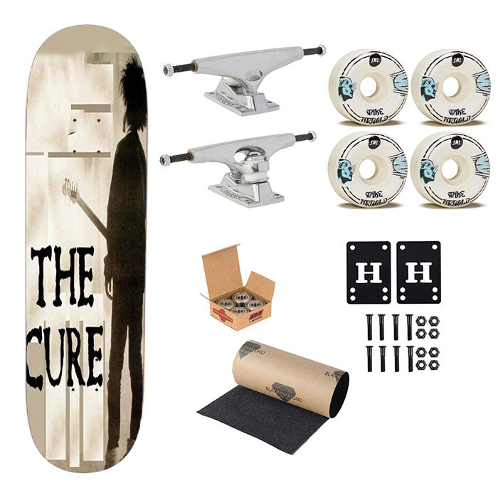 The Cure Love Song Skateboard Complete Board 8.0" X 31.75"