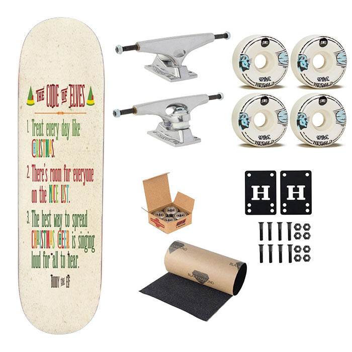 The Elf Code - Elf Skateboard Complete Board 8.0" X 31.75"