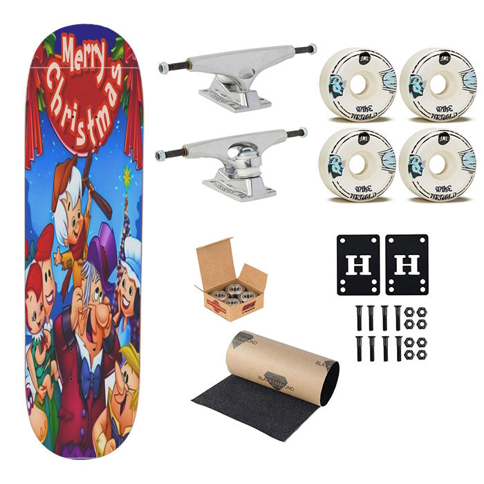 The Flintstones Christmas Carol Skateboard Complete Board 8.0" X 31.75"
