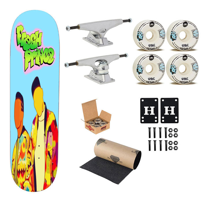 The Fresh Prince Of Bel Air Aesthetic Skateboard Complete Board 8.0" X 31.75"