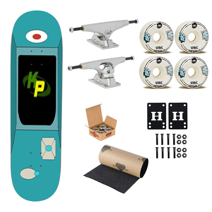 The Kimmunicator Kim Possible Skateboard Complete Board 8.0" X 31.75"