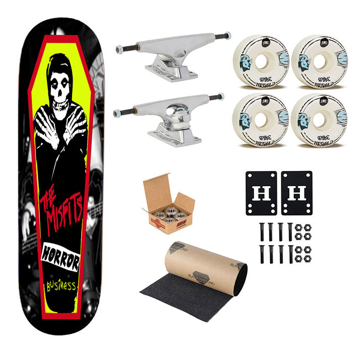 The Misfits Horror Business Skateboard Complete Board 8.0" X 31.75"