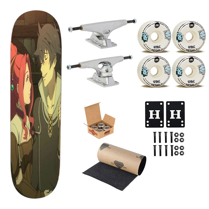 The Rising Of The Shield Hero Skateboard Complete Board 8.0" X 31.75"