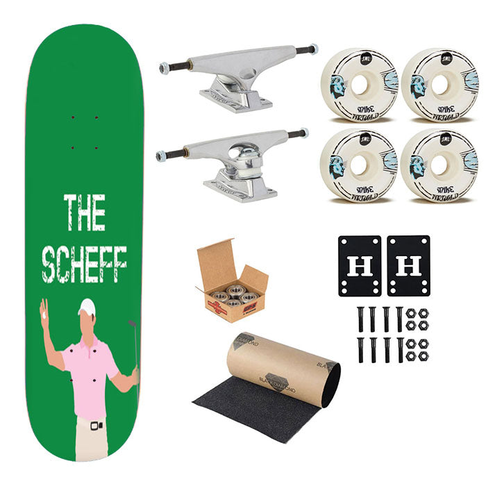 The Scheff Skateboard Complete Board 8.0" X 31.75"