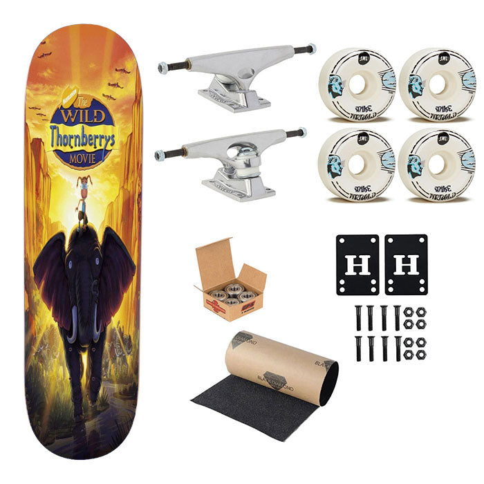 The Wild Thornberrys Movie Skateboard Complete Board 8.0" X 31.75"