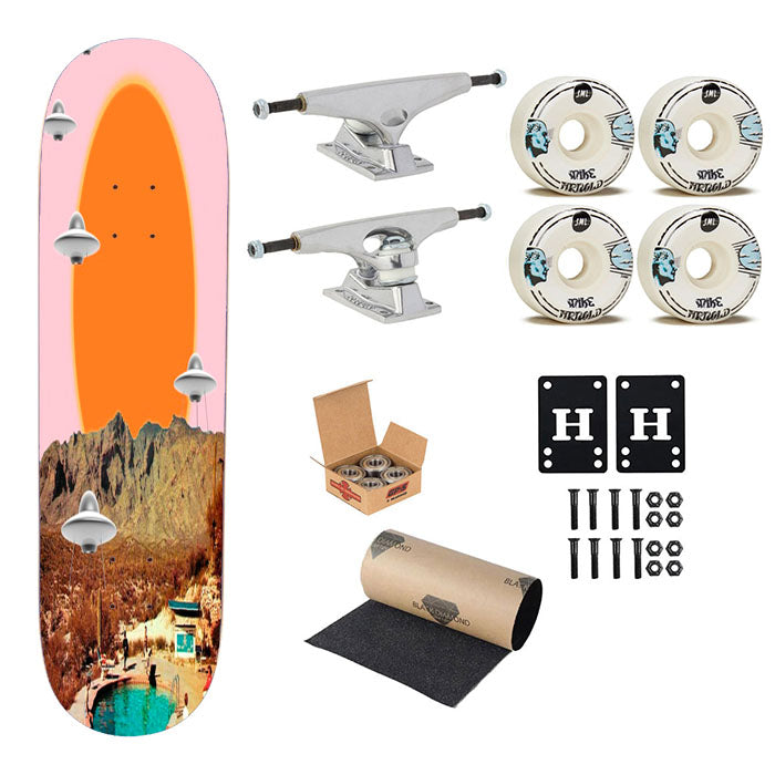 They'Ve Arrived Skateboard Complete Board 8.0" X 31.75"