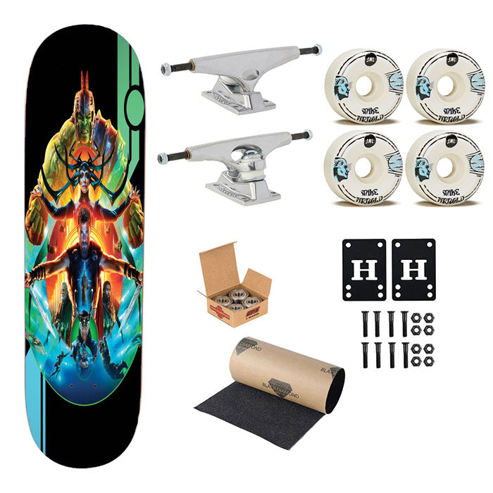 Thor Iphone Wallpaper Skateboard Complete Board 8.0" X 31.75"