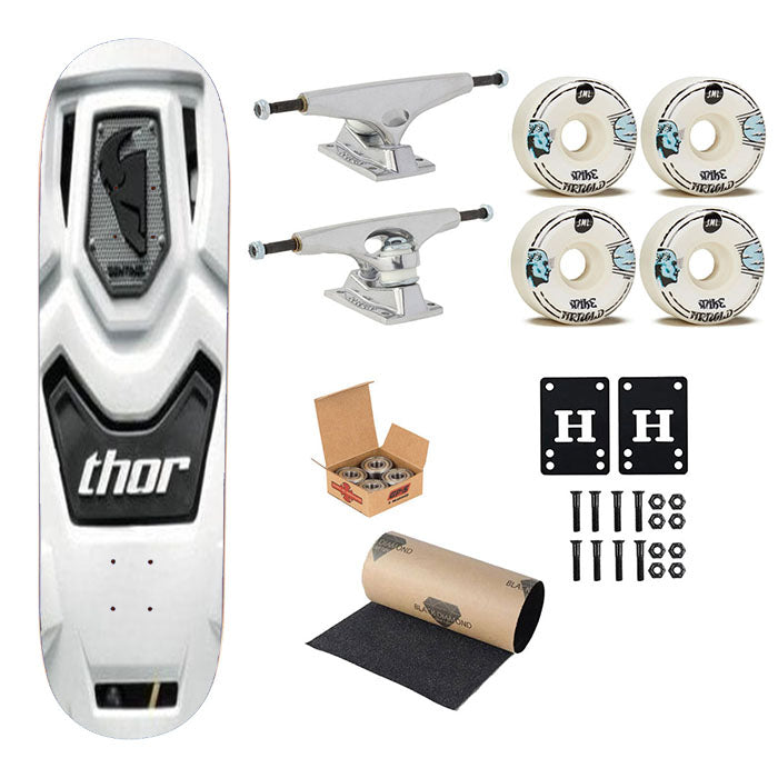 Thor Mx Sentinel Cover Motocross Skateboard Complete Board 8.0" X 31.75"